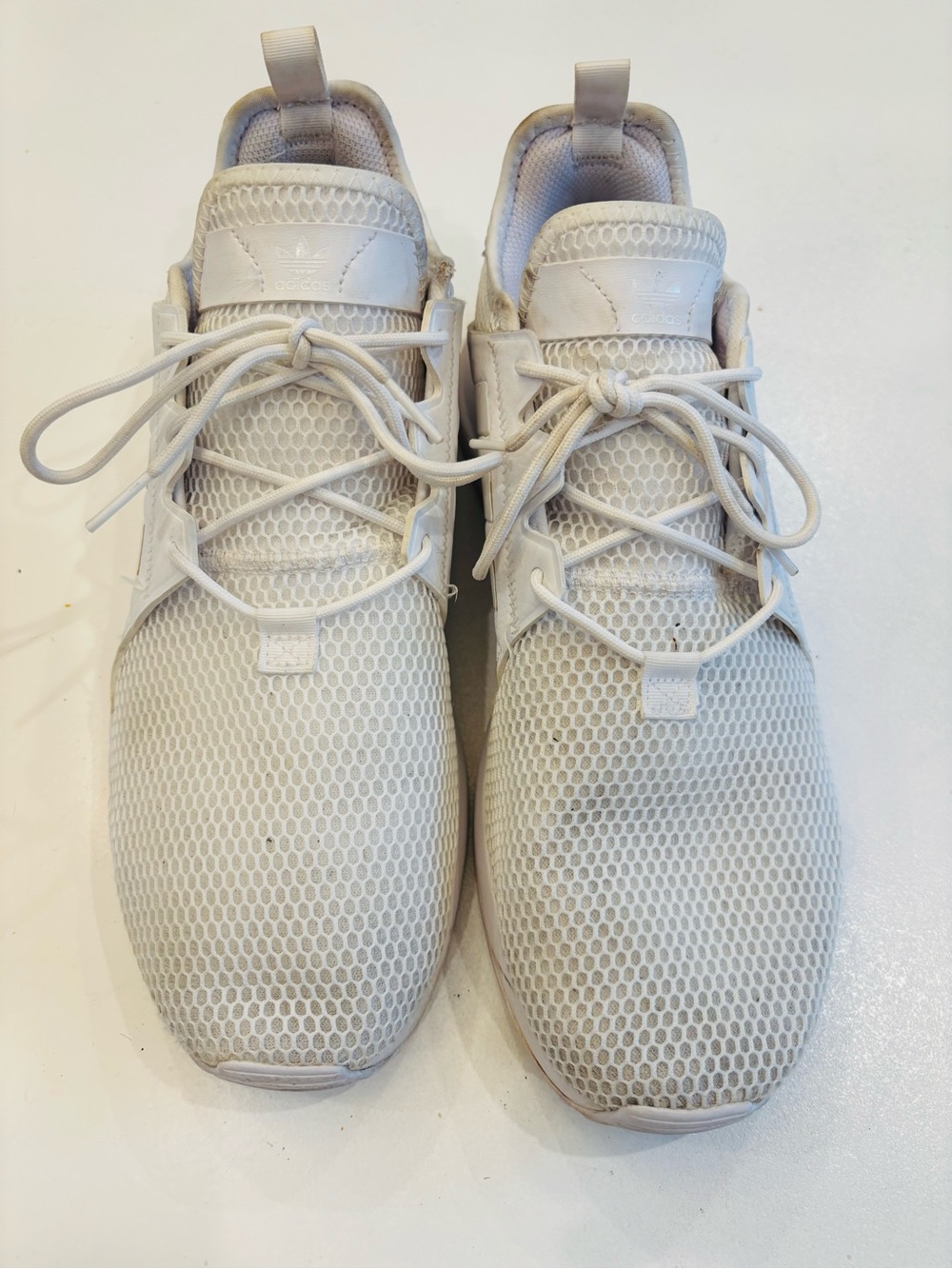 adidas Neutral Cream Mesh Running Sneakers size 11.5 - Picture 6 of 10